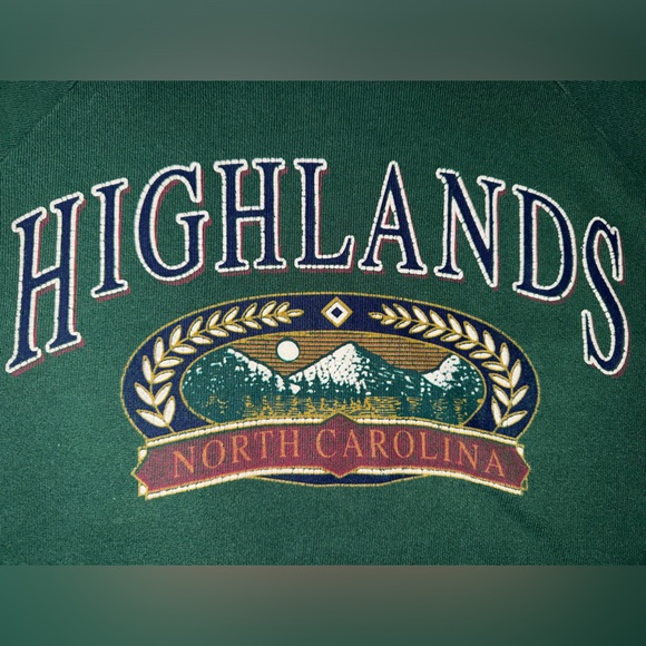Vintage Highland Sweatshirt! Soft! Lightly Worn. - Picture 2 of 2